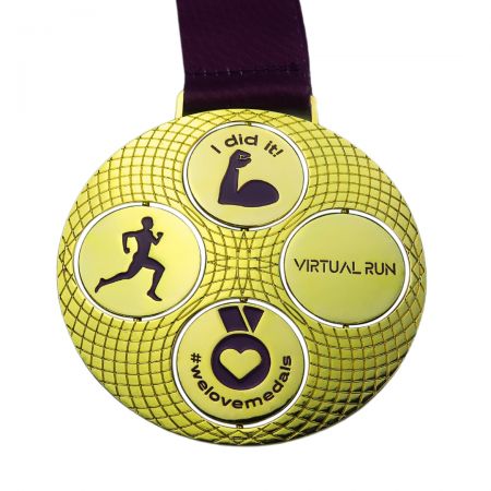 Reward your runners with custom-designed running medals that capture the spirit of the race.