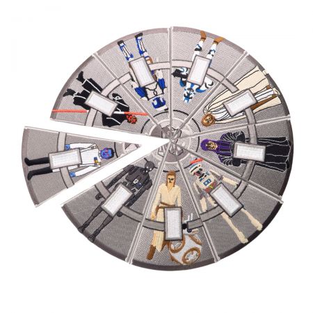 Star Wars patch - Vis din fandom med en høj kvalitet Star Wars patch, perfekt til jakker eller tasker.