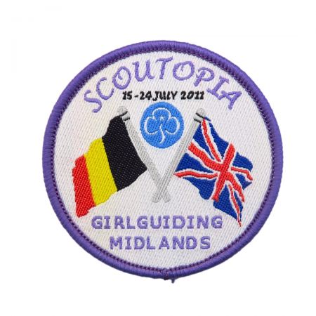 Vävda märken - Förbättra din klädsel med högkvalitativa vävda märken, som erbjuder detaljerade mönster och livfulla färger.