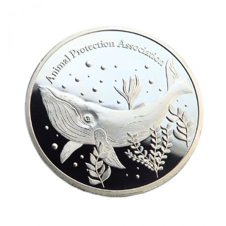 Custom Silver Coins - Create custom silver coins with intricate designs and high-quality finishes, perfect for commemorations or gifts.