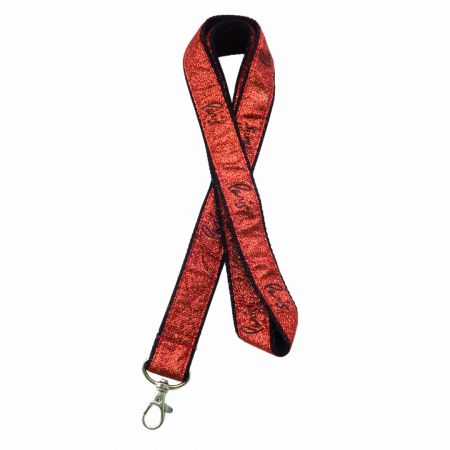 Custom glitter lanyards are great for creating a memorable brand presence.