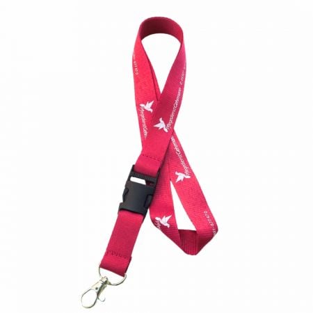 Silk screen printed lanyards are perfect for creating high-quality, durable promotional items.