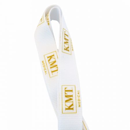 Silk screen branded lanyards offer a professional look for businesses and organizations.