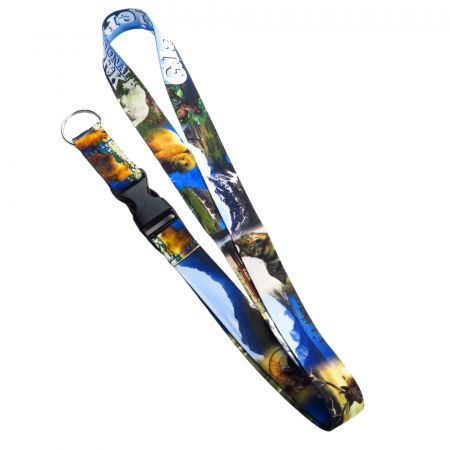 Sublimation lanyards offer vibrant, full-color designs perfect for promotional use.