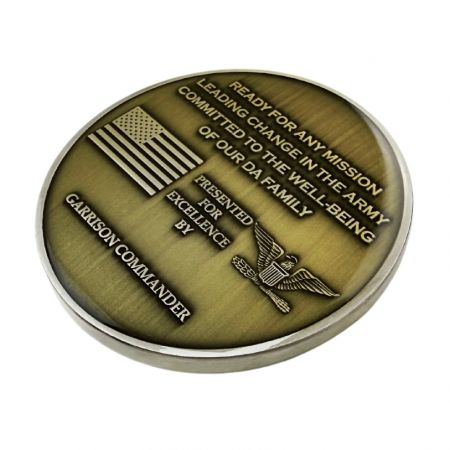 カスタム陸軍チャレンジコイン。