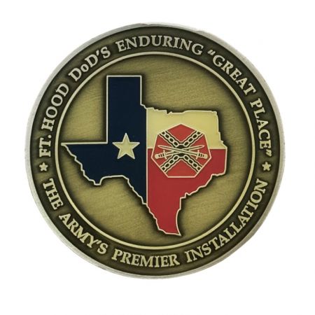 パーソナライズされた軍のコイン。