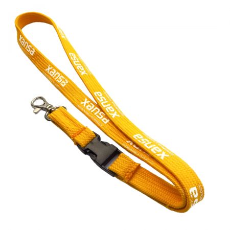 チューブ状のランヤードは、柔らかいチューブ状のポリエステルで作られており、快適さと耐久性を提供します。