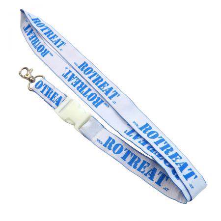 Custom stitched lanyards provide an opportunity to showcase logos and branding in style.