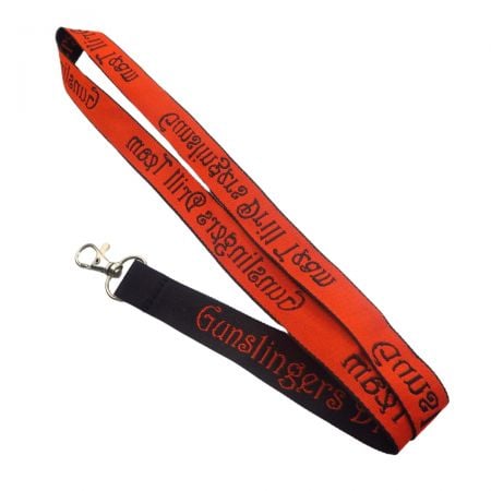 Woven lanyards feature intricate weaving for a high-quality, textured look.