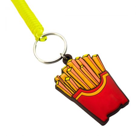 Voit valita mukautettuja värejä ja tekstiä silikonisille avaimenperille luodaksesi henkilökohtaisen lahjan.