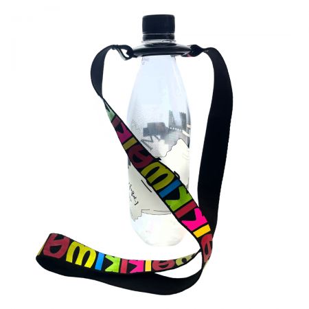 Custom water bottle lanyards are designed to hold bottles securely and can include personalized logos.