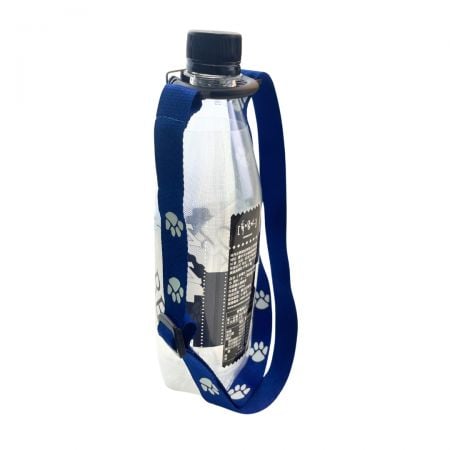 Personalized drink bottle lanyards can be branded with company logos for outdoor and sports promotions.