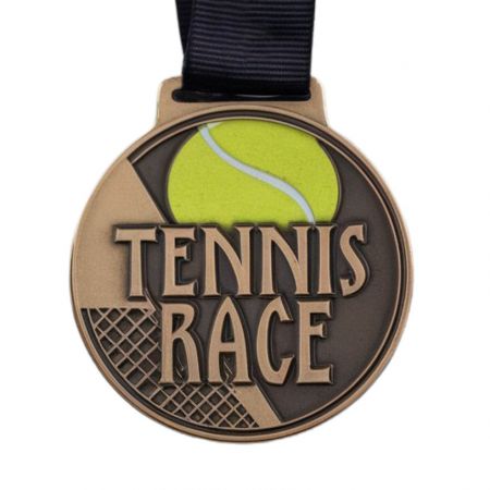 Fornecedor de medalhas de tênis personalizadas.