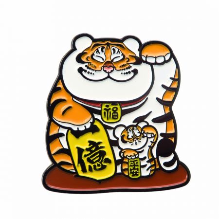 Az egyedi zománc kitűzők tökéletesek tartós és élénk dizájnok létrehozására, fényes megjelenéssel.