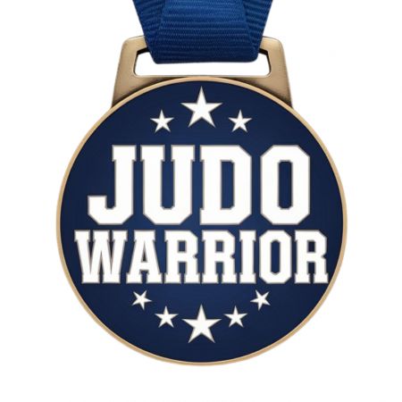 Personlig judo medalj.