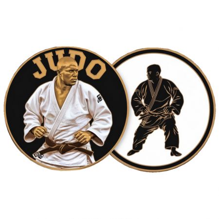 Personliga utmärkelse judo medaljer.