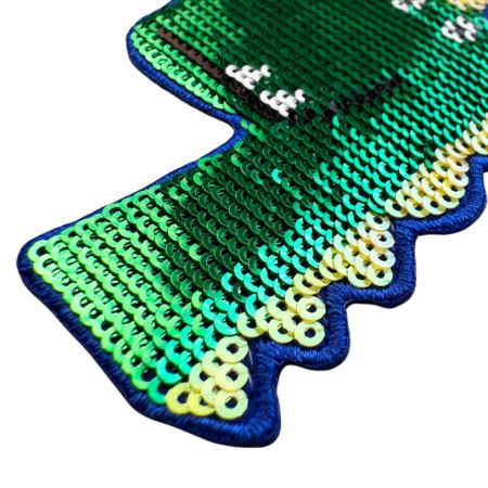 vihreä paljetti aplikaatio