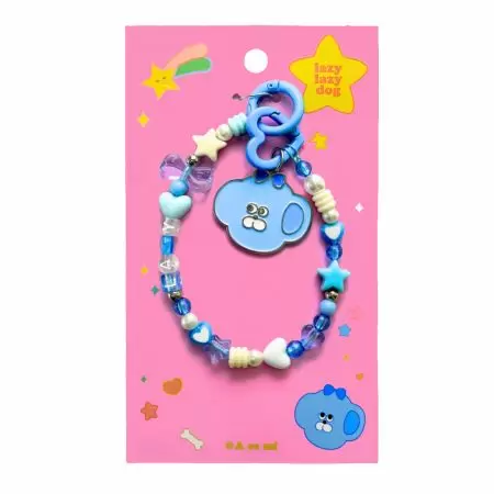 Perlen-Handyband - Perlen-Handyanhänger sind eine stilvolle Möglichkeit, Handys mit bunten Perlen und Mustern zu dekorieren.