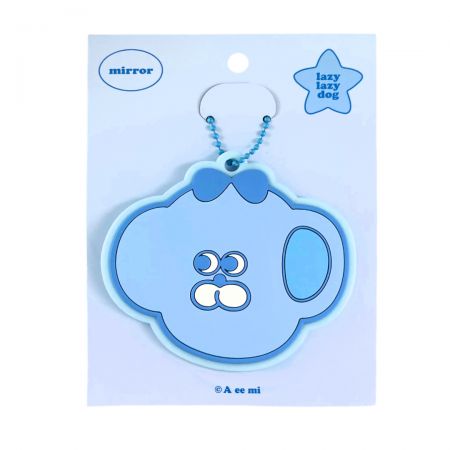 अपने व्यक्तिगत दर्पण की चाबी के छल्ले को बनाने के लिए विभिन्न सामग्रियों और रंगों में से चुनें!