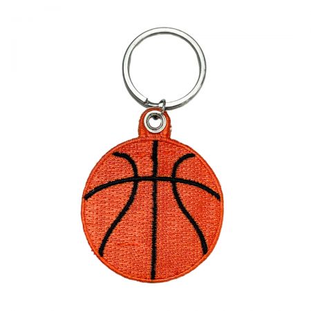 Embroidered key rings are durable and offer a high-end look for both personal and corporate use.