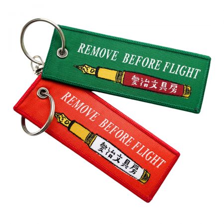 Flight Tags Keychain - Custom jet tags are popular for their durability and personalized design options for individuals or businesses.