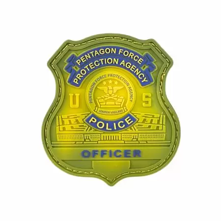 Police PVC Velcro Patches - Custom PVC army badges are designed to be durable and resistant to wear, making them ideal for outdoor and tactical use.