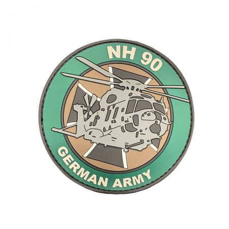 पुलिस PVC वेल्क्रो पैच पर वेल्क्रो बैकिंग आसान संलग्नन और हटाने की अनुमति देती है, जो संचालन की आवश्यकताओं के लिए आदर्श है।