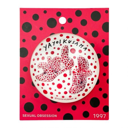 Yayoi Kusama üveg mágnesek - Yayoi Kusama üveg mágnesei tökéletesen bemutatják ikonikus stílusát.