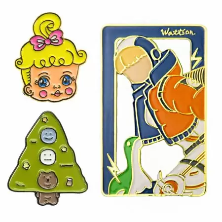 Lapel Pin Makers - Enamel pin makers specialize in creating high-quality pins with unique and eye-catching designs.