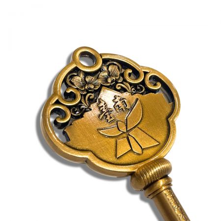 In many cultures, the golden key is viewed as a symbol of access to knowledge, opportunity, or prosperity.