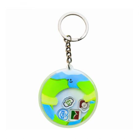 Shaker Keychain - Custom shaker keychains for special occasions.