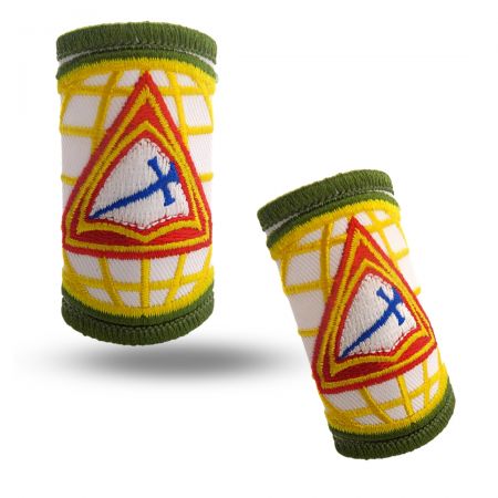 Gepersonaliseerde scout woggle.