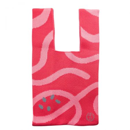 Opret en skræddersyet strikket håndledspose til at bære små nødvendigheder.