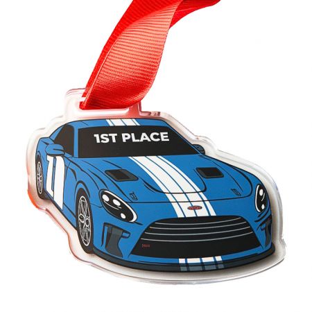 Medal acrylic custom.