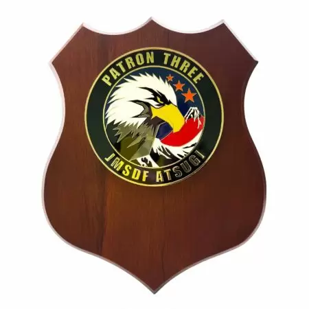 Navy Plaques and Awards - Custom navy shield plaque.