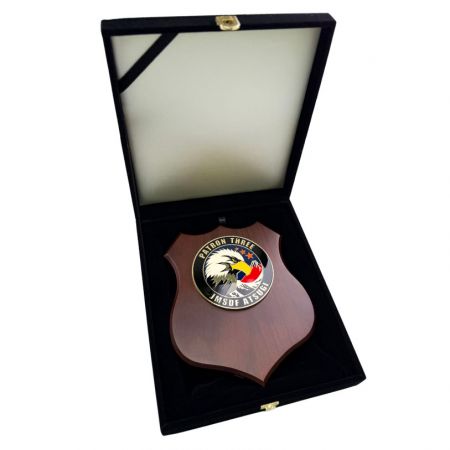 Placa conmemorativa personalizada.