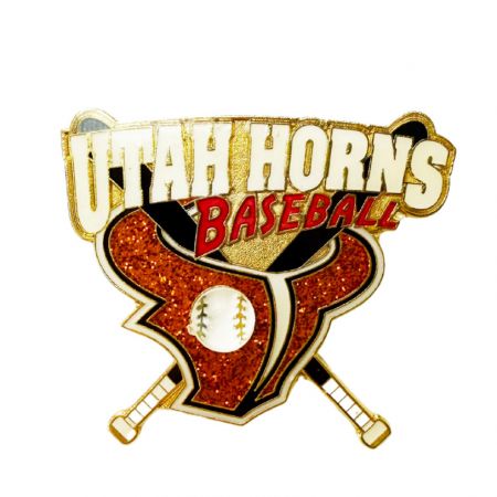 Skräddarsydd baseball pin.