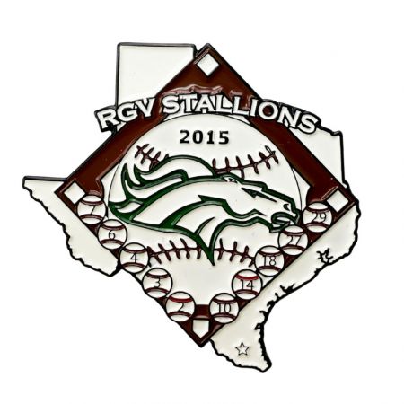 Personliga baseballhandelsstift.