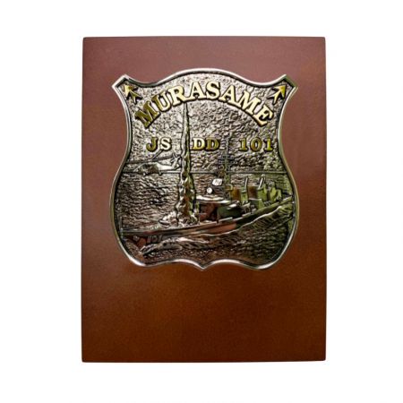 Plakette für Marineschiff.