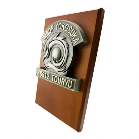 Skräddarsydd militärväggplakett.