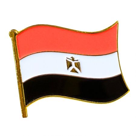 Verdensflag pins