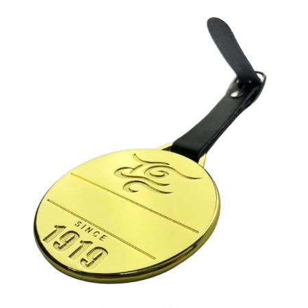 Étiquette de nom de sac de golf personnalisée.