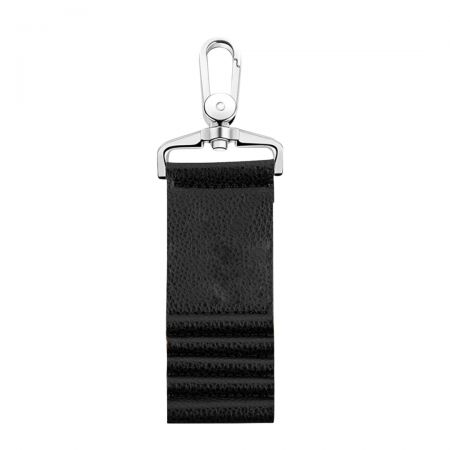 Eleganter Leder-Tee-Halter mit Ihrem Logo.