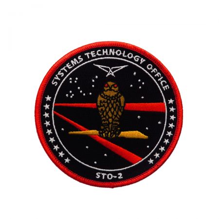 Personalized coat patches make a bold statement.