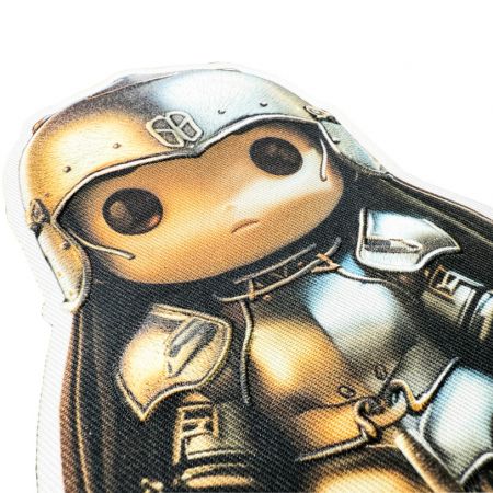 Colorful embroidery patch.