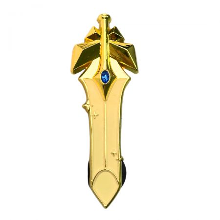 Diseña tus propios pines de esmalte del logo de Steven Universe para un accesorio verdaderamente personalizado.