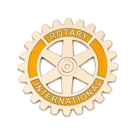 Aangepaste Rotary Pin - Toon je trots als Rotarian met onze hoogwaardige rotary reversspelden.