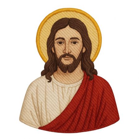 Christian Embroidered Patches - Custom christian iron on patches.