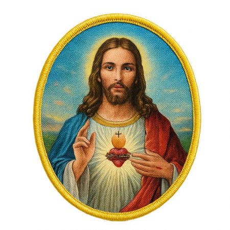 Prémium egyedi keresztény hímzett foltok globális ügyfelek számára.