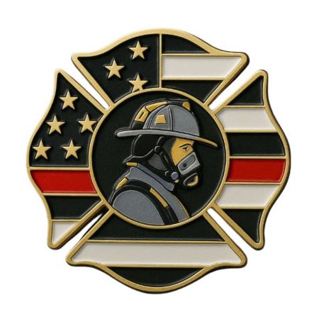 Cada moneda de desafío de bombero cuenta una historia de valentía y dedicación.
